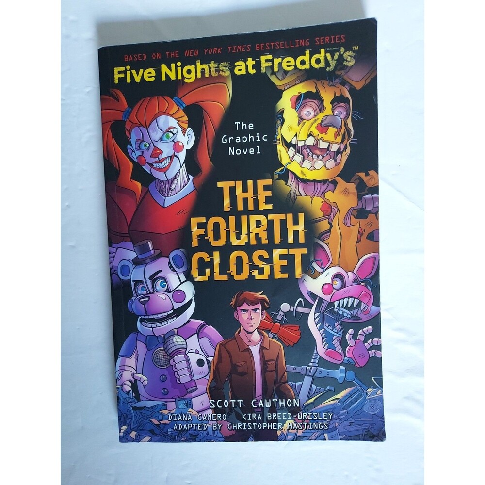 Five Nights At Freddy's Graphic Novel Paperback Books Lot of 10 by Scott Cawthon - Picture 7 of 11